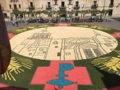 Lucimiento y esplendor de las alfombras florales en el Corpus Lucimiento y esplendor de las alfombras florales en el Corpus