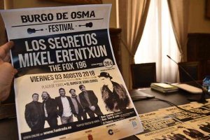 Los Secretos y Mikel Eretxun, concierto de verano en El Burgo Los Secretos y Mikel Eretxun, concierto de verano en El Burgo