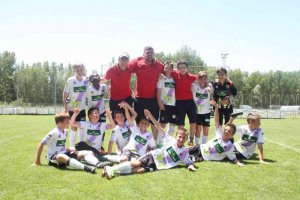 El alevín numantino, campeón en Castilla y León El alevín numantino, campeón en Castilla y León