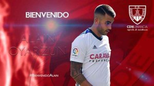 El extremo Alain Oyarzun, nuevo refuerzo numantino El extremo Alain Oyarzun, nuevo refuerzo numantino