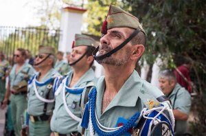 Homenaje de la fundación Yagüe a España y su bandera Homenaje de la fundación Yagüe a España y su bandera