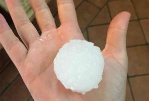El granizo castiga a la zona del Moncayo El granizo castiga a la zona del Moncayo