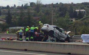 Herido grave un joven soriano en accidente mortal en Nalda Herido grave un joven soriano en accidente mortal en Nalda