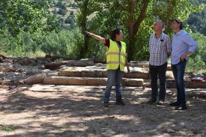 Una necrópolis sale a la luz junto a la iglesia de San Martín de la Cuesta Una necrópolis sale a la luz junto a la iglesia de San Martín de la Cuesta