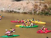 Cuarenta palistas en el descenso popular del Duero Cuarenta palistas en el descenso popular del Duero