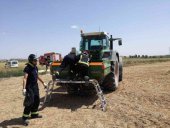 Trabajador atrapado en un tractor en Almazán Trabajador atrapado en un tractor en Almazán