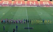 El Numancia cede su primera derrota de pretemporada en Logroño El Numancia cede su primera derrota de pretemporada en Logroño