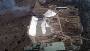 Incendio en la planta de residuos de Golmayo Incendio en la planta de residuos de Golmayo