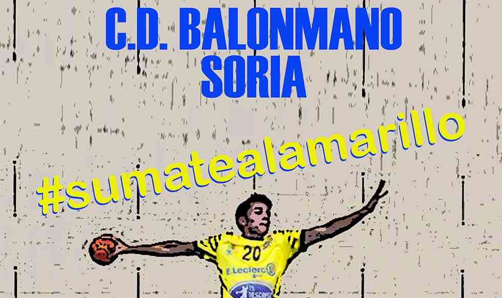 ‘#sumatealamarillo’, lema de la campaña de abonos del BM Soria ‘#sumatealamarillo’, lema de la campaña de abonos del BM Soria