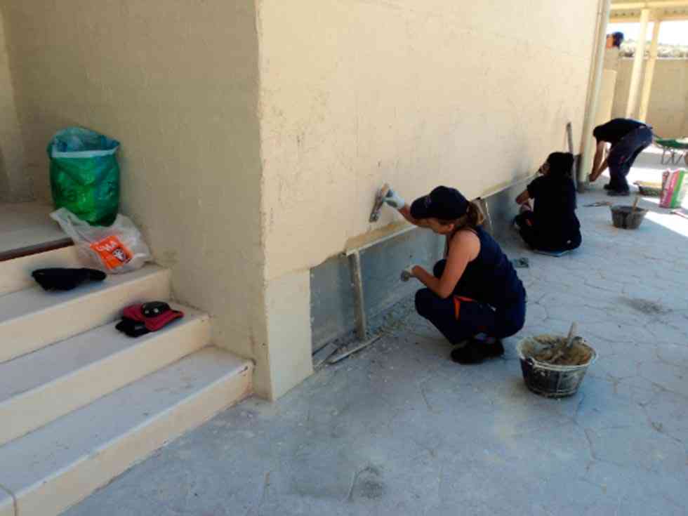 Nuevo taller de empleo de construcción y fontanería Nuevo taller de empleo de construcción y fontanería