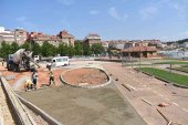 Últimos trabajos para ampliar la zona de ocio de Los Pajaritos Últimos trabajos para ampliar la zona de ocio de Los Pajaritos
