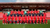 La fotografía oficial del Numancia, en su estadio de Los Pajaritos La fotografía oficial del Numancia, en su estadio de Los Pajaritos