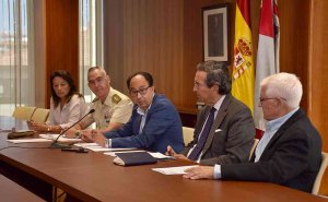 Numancia y Soria izan la bandera de España Numancia y Soria izan la bandera de España