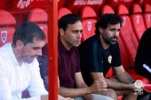 Fran Fernández: "nuestro primer gol ha dejado al Numancia noqueado" Fran Fernández: "nuestro primer gol ha dejado al Numancia noqueado"