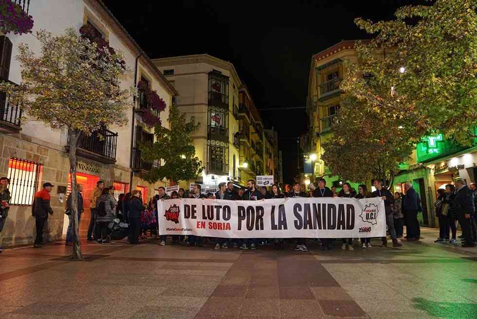La Soria ¡Ya! asegura que 7.000 personas secundaron manifestación sobre sanidad La Soria ¡Ya! asegura que 7.000 personas secundaron manifestación sobre sanidad