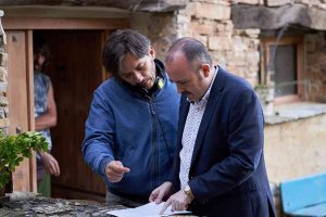 Alberto Caballero: "En la serie hay planos espectaculares de Soria" Alberto Caballero: "En la serie hay planos espectaculares de Soria"