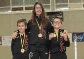 Pleno de victorias en sub-11 en Alfajarín de Valonsadero Bádminton Pleno de victorias en sub-11 en Alfajarín de Valonsadero Bádminton