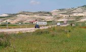 Refuerzo del firme de la carretera de acceso a Alcozar Refuerzo del firme de la carretera de acceso a Alcozar