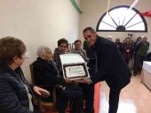 La Diputación homenajea a la centenaria Vicenta Ramos La Diputación homenajea a la centenaria Vicenta Ramos