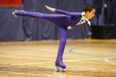 Héctor Díez, plata en parejas en la Copa de Europa de patinaje Héctor Díez, plata en parejas en la Copa de Europa de patinaje