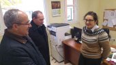 El obispo visita el I.E.S. de El Burgo de Osma El obispo visita el I.E.S. de El Burgo de Osma