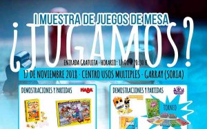 I Muestra de Juegos de Mesa, en Garray I Muestra de Juegos de Mesa, en Garray