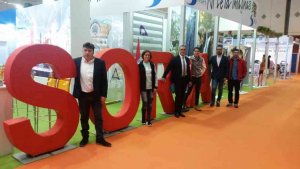Soria "vende" gastronomía y deporte en segunda jornada de INTUR Soria "vende" gastronomía y deporte en segunda jornada de INTUR