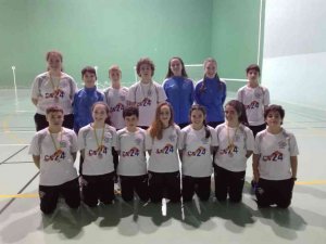Cuatro medallas para el Club Bádminton Soria Cuatro medallas para el Club Bádminton Soria