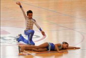 Exhibición de patinaje de los hermanos Héctor y Ángela Díez Exhibición de patinaje de los hermanos Héctor y Ángela Díez