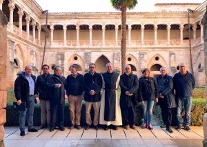Primera fase de la restauración del monasterio de Huerta Primera fase de la restauración del monasterio de Huerta