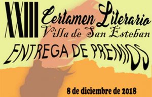 Entrega de premios del certamen literario "Villa de San Esteban" Entrega de premios del certamen literario "Villa de San Esteban"