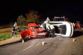 Un fallecido en la N-122, en un accidente entre tres vehículos Un fallecido en la N-122, en un accidente entre tres vehículos