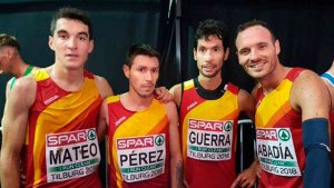 La selección española, con Dani Mateo, a un punto del bronce en el Europeo de cross La selección española, con Dani Mateo, a un punto del bronce en el Europeo de cross