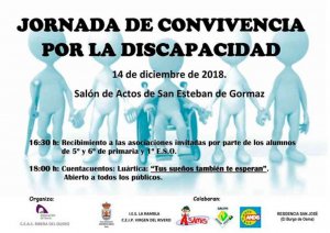 Convivencia por la discapacidad en San Esteban de Gormaz Convivencia por la discapacidad en San Esteban de Gormaz