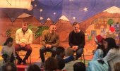 El Numancia visita el colegio de educación especial Santa Isabel El Numancia visita el colegio de educación especial Santa Isabel