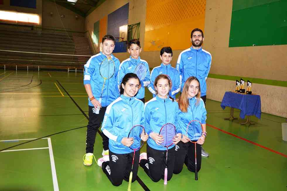 El Club Bádminton Soria, subcampeón regional en sub-13 El Club Bádminton Soria, subcampeón regional en sub-13