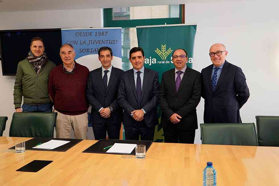 Caja Rural de Soria apoya al C.D. Calasanz Caja Rural de Soria apoya al C.D. Calasanz