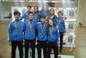 Cinco nuevas medallas para el club Bádminton Soria Cinco nuevas medallas para el club Bádminton Soria