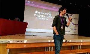 Jorge Ramiro, ponente en encuentro autonómico de Podemos Jorge Ramiro, ponente en encuentro autonómico de Podemos