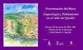 Presentación del libro Arqueología y Poblamiento en el valle del Queiles Presentación del libro Arqueología y Poblamiento en el valle del Queiles