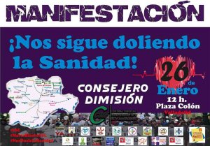 Manifiesto por una mejor sanidad pública en la Comunidad Manifiesto por una mejor sanidad pública en la Comunidad