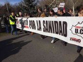 Manifestación masiva para reclamar mejorar en la sanidad pública Manifestación masiva para reclamar mejorar en la sanidad pública