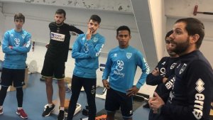 Un futbolista indonesio se acerca a la metodología del Numancia Un futbolista indonesio se acerca a la metodología del Numancia