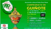 Campeonato de guiñote de la Peña Poca Pena Campeonato de guiñote de la Peña Poca Pena
