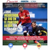 Gana dos entradas para ver el Numancia-Osasuna Gana dos entradas para ver el Numancia-Osasuna