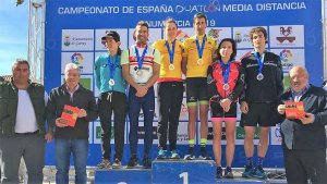 Alberdi y Rodríguez, campeones de Duatlón MD en Numancia Alberdi y Rodríguez, campeones de Duatlón MD en Numancia