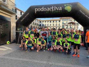 Atletas populares en la media maratón de Tudela Atletas populares en la media maratón de Tudela
