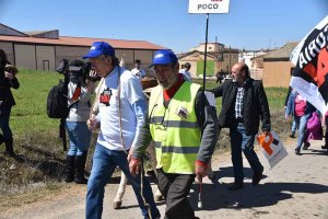 El alcalde de Torrubia de Soria emprende marcha a Calatayud El alcalde de Torrubia de Soria emprende marcha a Calatayud