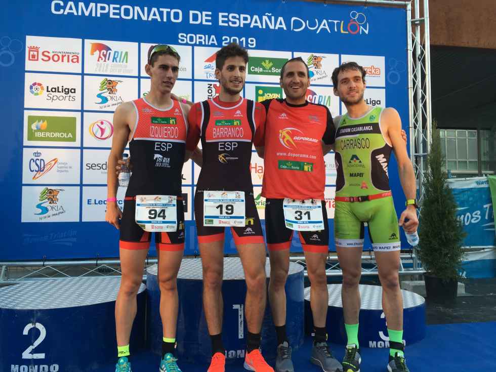 Loizate y Benito, campeones de España de Duatlón en Soria Loizate y Benito, campeones de España de Duatlón en Soria