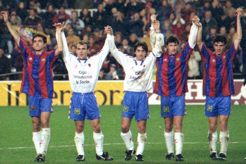 Conexión Vintage, dedicada a los "Héroes de la Copa" del Numancia Conexión Vintage, dedicada a los "Héroes de la Copa" del Numancia